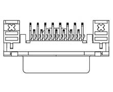 wholesale 173109-1923 D-Sub Connectors - Standard Density supplier,manufacturer,distributor