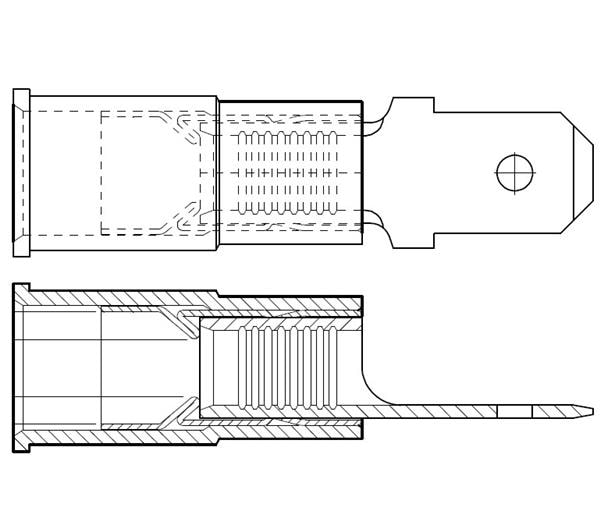 wholesale 19025-0003 Terminals - Quick Connects, Quick Disconnect Connectors supplier,manufacturer,distributor