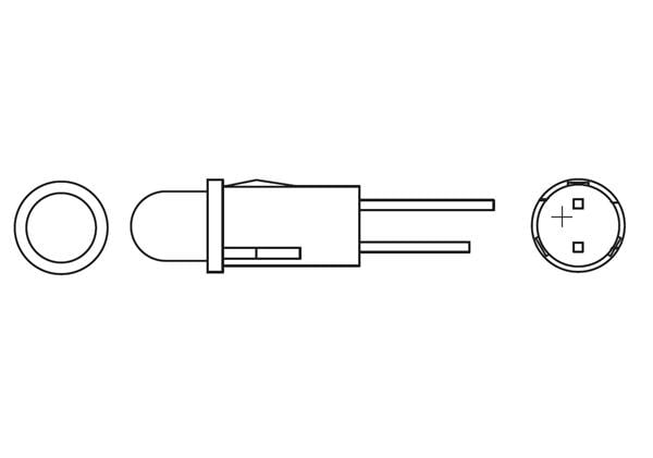 wholesale 558-0302-023F LED Panel Mount Indicators supplier,manufacturer,distributor