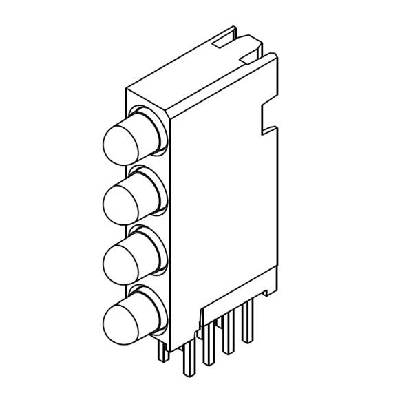 wholesale 568-0102-323F LED Circuit Board Indicators supplier,manufacturer,distributor