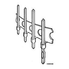 wholesale 75491-004LF PC Pin, Single Post Connector Terminals supplier,manufacturer,distributor