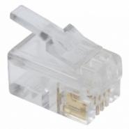 wholesale A-MO-4/4-SF-R Modular Connector Plugs supplier,manufacturer,distributor