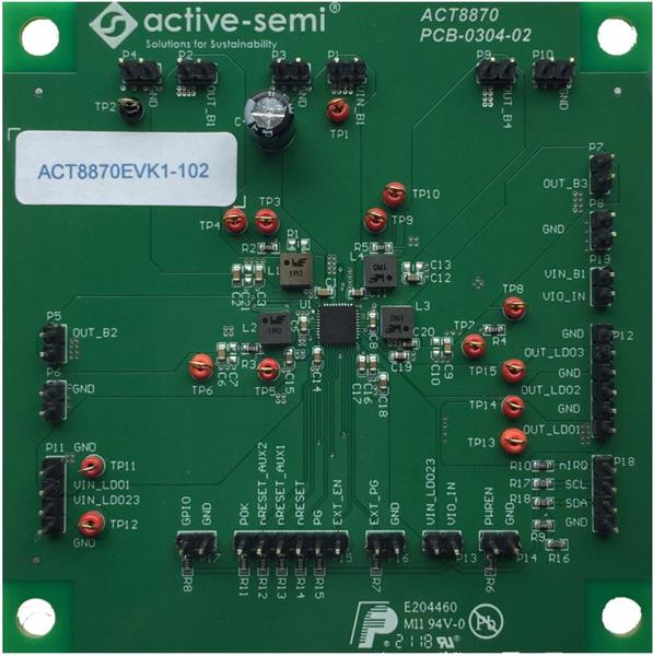 wholesale ACT8870EVK1-102 Power Management IC Development Tools supplier,manufacturer,distributor