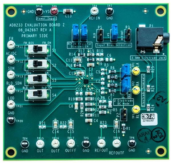 wholesale AD8233CB-EBZ Data Conversion IC Development Tools supplier,manufacturer,distributor