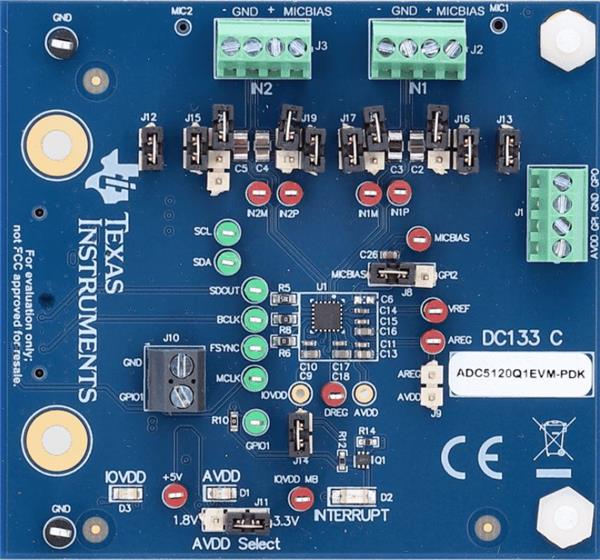 wholesale ADC5120Q1EVM-PDK Data Conversion IC Development Tools supplier,manufacturer,distributor