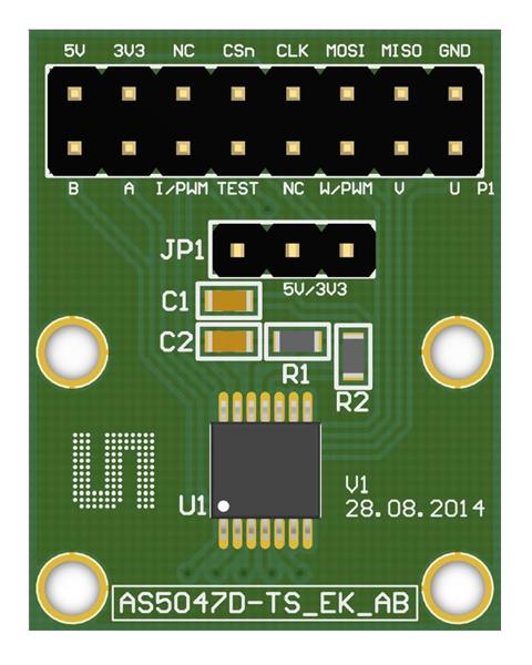 wholesale AS5047D-TS_EK_AB Magnetic Sensor Development Tools supplier,manufacturer,distributor