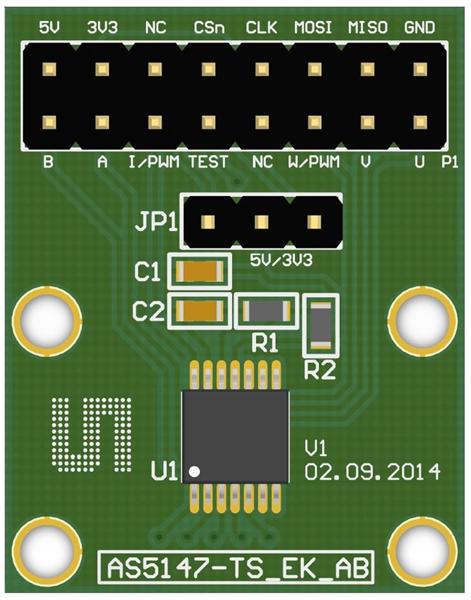 wholesale AS5147-TS_EK_AB Magnetic Sensor Development Tools supplier,manufacturer,distributor