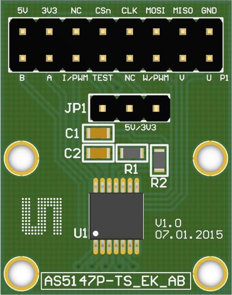 wholesale AS5147P-TS_EK_AB Magnetic Sensor Development Tools supplier,manufacturer,distributor