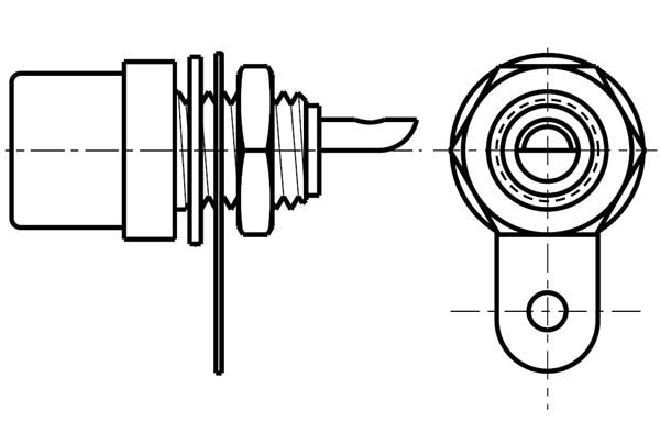 wholesale BPJR02AUX RCA Phono Connectors supplier,manufacturer,distributor