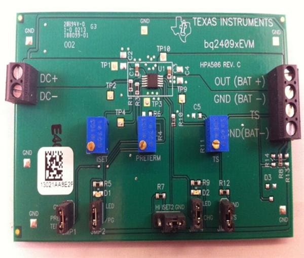 wholesale BQ24095EVM-005 Power Management IC Development Tools supplier,manufacturer,distributor