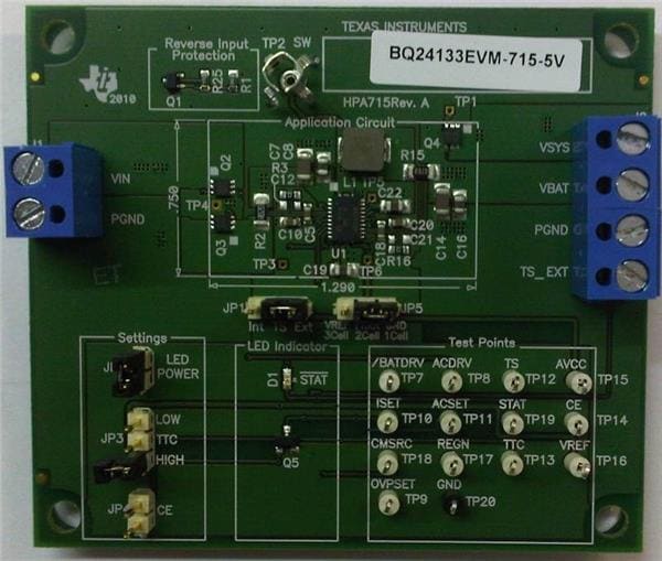 wholesale BQ24133EVM-715-5V Power Management IC Development Tools supplier,manufacturer,distributor