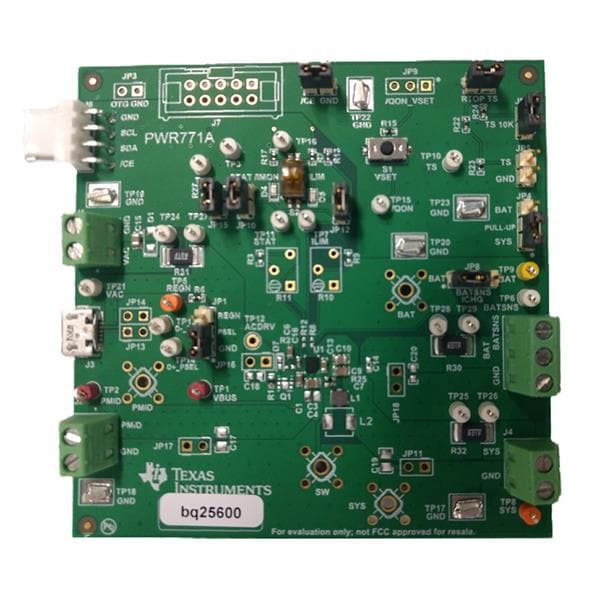 wholesale BQ25600EVM-771 Power Management IC Development Tools supplier,manufacturer,distributor