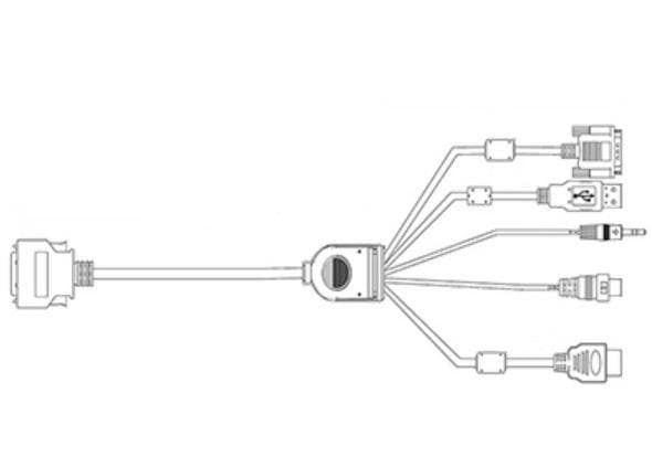 wholesale CABLE-IP-26P-TSH-5M HDMI, Displayport & DVI Connectors supplier,manufacturer,distributor