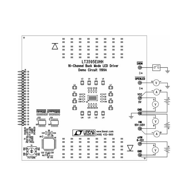 wholesale DC1199A LED Lighting Development Tools supplier,manufacturer,distributor