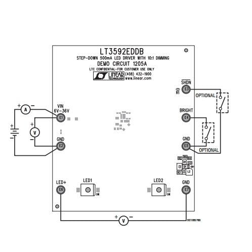 wholesale DC1205A LED Lighting Development Tools supplier,manufacturer,distributor