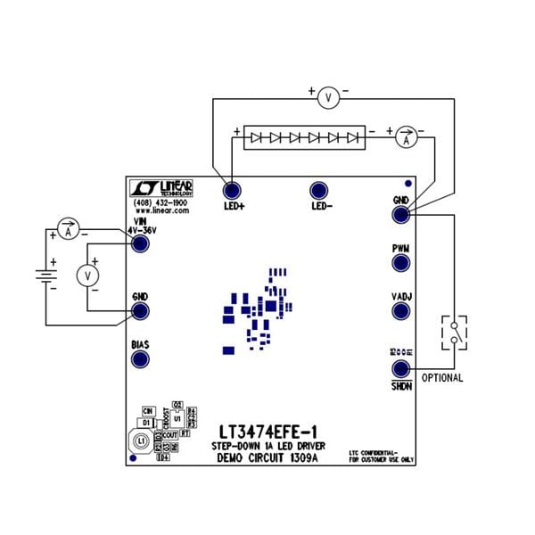 wholesale DC1309A LED Lighting Development Tools supplier,manufacturer,distributor