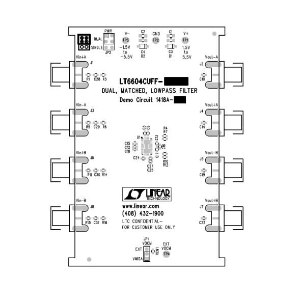 wholesale DC1418A-A Active Filter Development Tools supplier,manufacturer,distributor