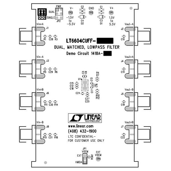 wholesale DC1418A-B Active Filter Development Tools supplier,manufacturer,distributor