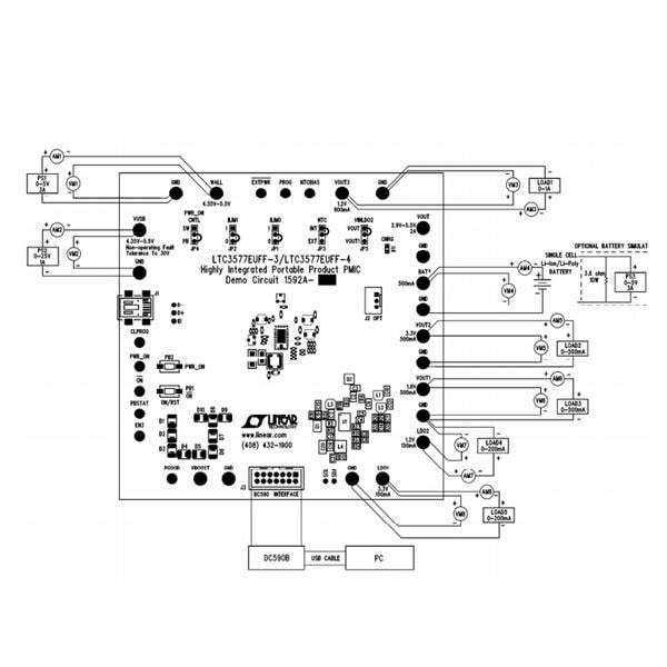 wholesale DC1592A-A Power Management IC Development Tools supplier,manufacturer,distributor