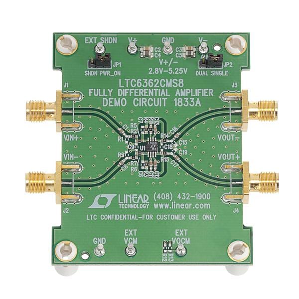 wholesale DC1833A Amplifier IC Development Tools supplier,manufacturer,distributor