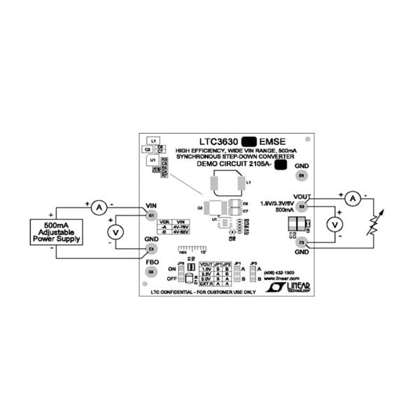 wholesale DC2105A-A Power Management IC Development Tools supplier,manufacturer,distributor