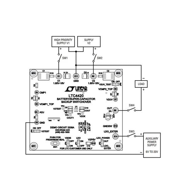 wholesale DC2208A Power Management IC Development Tools supplier,manufacturer,distributor