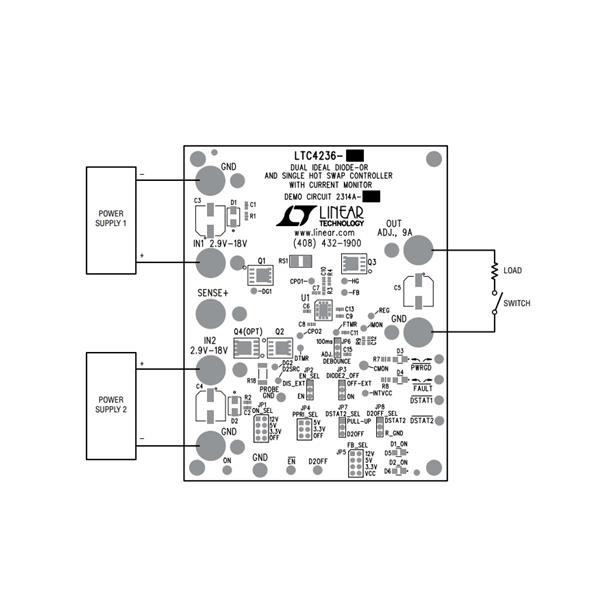 wholesale DC2314A-A Power Management IC Development Tools supplier,manufacturer,distributor