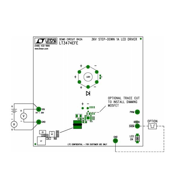 wholesale DC842A LED Lighting Development Tools supplier,manufacturer,distributor