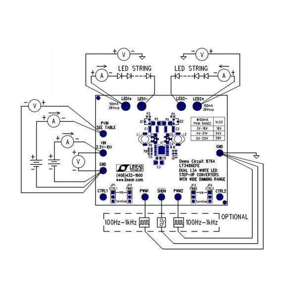 wholesale DC876A LED Lighting Development Tools supplier,manufacturer,distributor