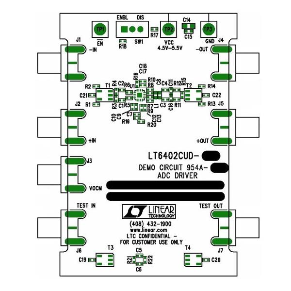 wholesale DC954A-A Amplifier IC Development Tools supplier,manufacturer,distributor