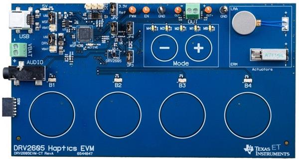 wholesale DRV2605EVM-CT Power Management IC Development Tools supplier,manufacturer,distributor