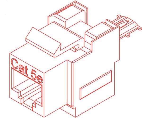 wholesale EHRJ45P5ESIDC Modular Connectors / Ethernet Connectors supplier,manufacturer,distributor