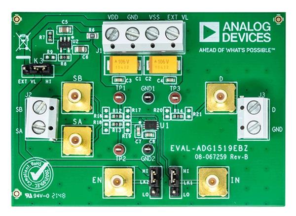 wholesale EVAL-ADG1519EBZ Switch IC Development Tools supplier,manufacturer,distributor