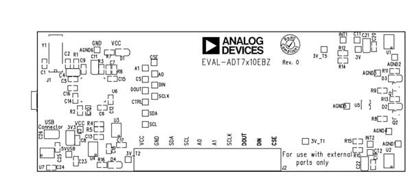 wholesale EVAL-ADT7410MBZ Temperature Sensor Development Tools supplier,manufacturer,distributor