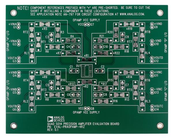 wholesale EVAL-PRAOPAMP-4RZ Amplifier IC Development Tools supplier,manufacturer,distributor