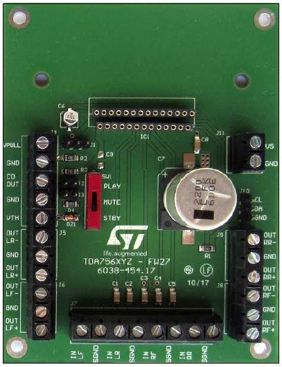 wholesale EVAL-TDA756X Audio IC Development Tools supplier,manufacturer,distributor