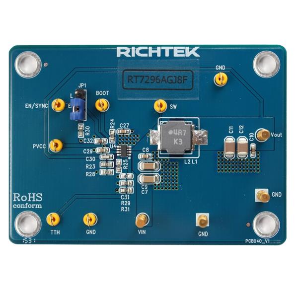 wholesale EVB_RT7296AGJ8F Power Management IC Development Tools supplier,manufacturer,distributor