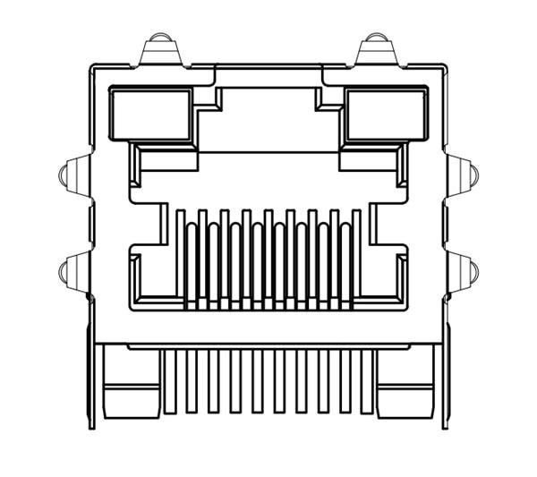 wholesale GWLEX-S9-88-G/Y Modular Connectors / Ethernet Connectors supplier,manufacturer,distributor