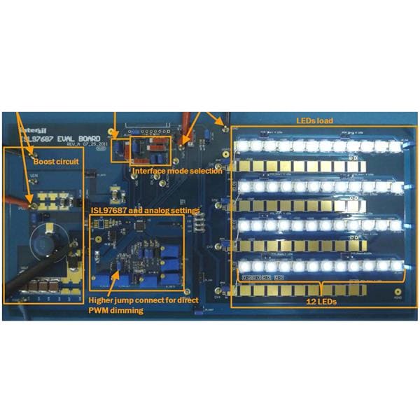 wholesale ISL97687IRTZ-LEVALZ LED Lighting Development Tools supplier,manufacturer,distributor