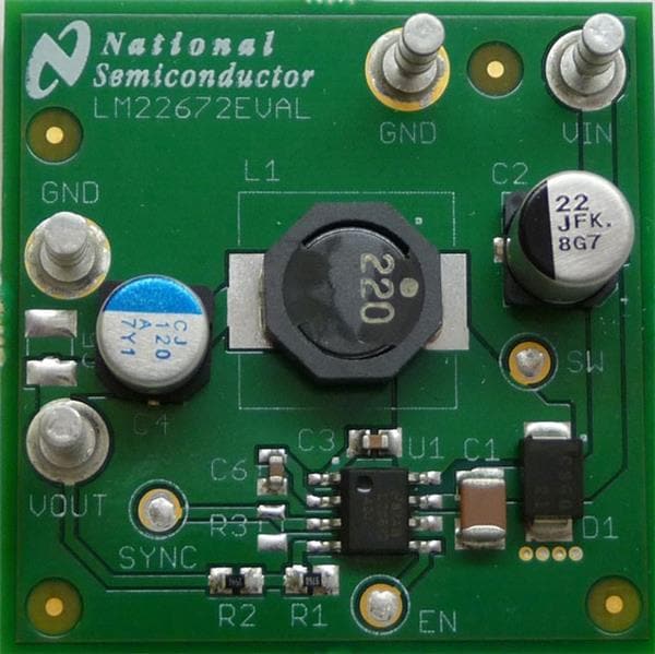 wholesale LM22672EVAL/NOPB Power Management IC Development Tools supplier,manufacturer,distributor