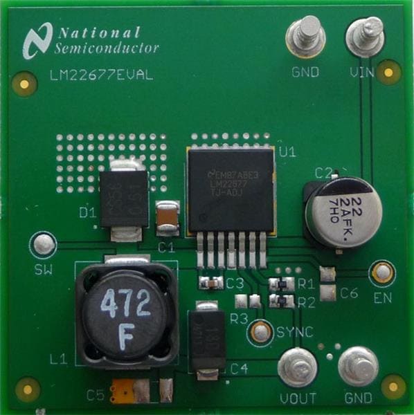 wholesale LM22677EVAL/NOPB Power Management IC Development Tools supplier,manufacturer,distributor