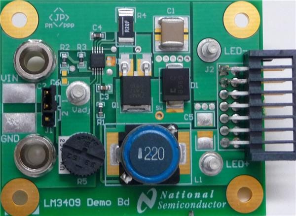 wholesale LM3409EVAL/NOPB LED Lighting Development Tools supplier,manufacturer,distributor