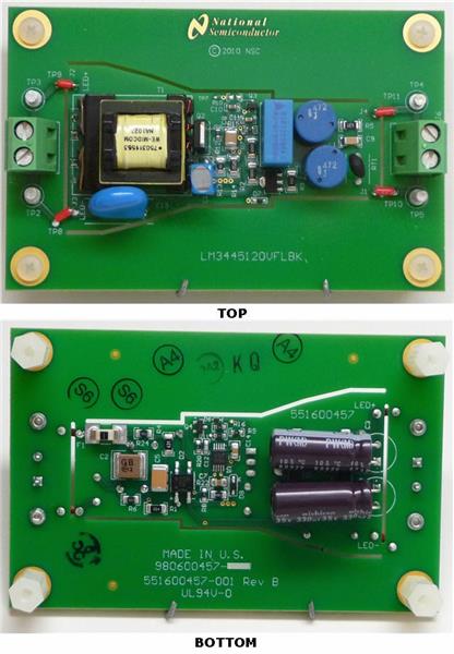 wholesale LM3445-120VFLBK/NOPB LED Lighting Development Tools supplier,manufacturer,distributor