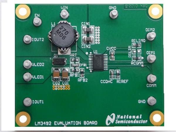 wholesale LM3492EVAL/NOPB LED Lighting Development Tools supplier,manufacturer,distributor