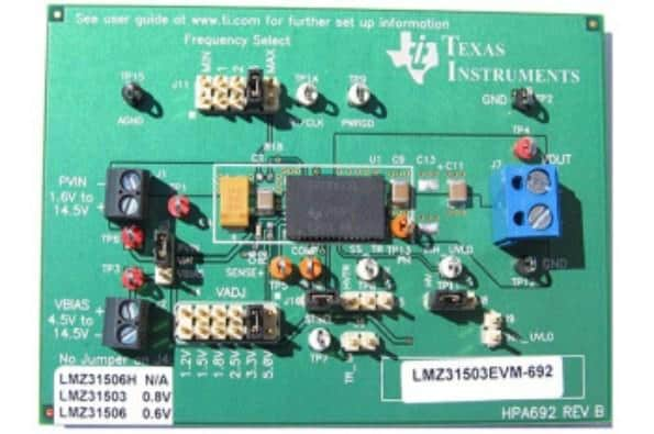 wholesale LMZ31503EVM-692 Power Management IC Development Tools supplier,manufacturer,distributor