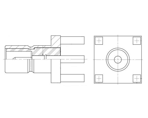 wholesale M39012/95-0002 RF MIL Spec Connectors supplier,manufacturer,distributor