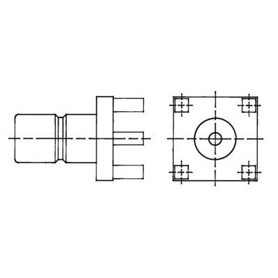 wholesale M39012/95-0003 RF MIL Spec Connectors supplier,manufacturer,distributor