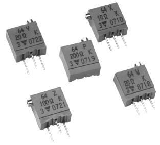 wholesale M64P103KB40 Trimmer Resistors supplier,manufacturer,distributor