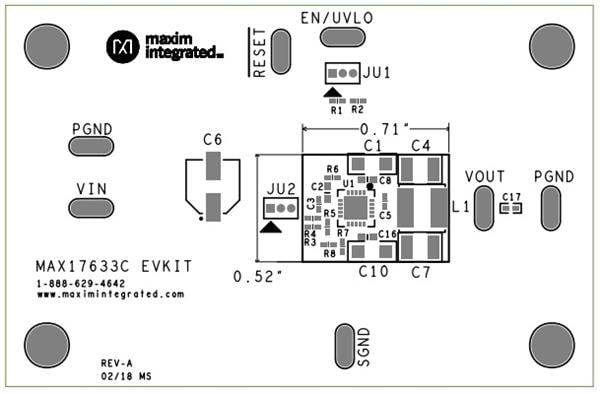 wholesale MAX17633CEVKIT# Power Management IC Development Tools supplier,manufacturer,distributor