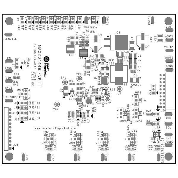 wholesale MAX20444BEVKIT# LED Lighting Development Tools supplier,manufacturer,distributor